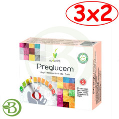 Pack 3x2 Preglucem 60 Gélules Nova Diet