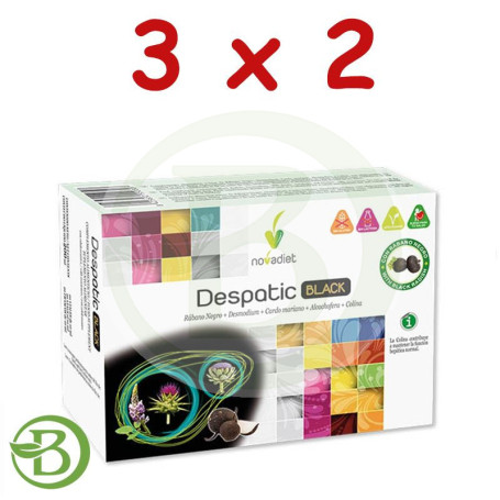 Pack 3x2 Despatic Black 20 Viales De 10Ml. Novadiet