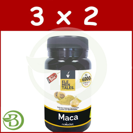 Pack 3x2 Maca 30 Cápsulas Nova Diet