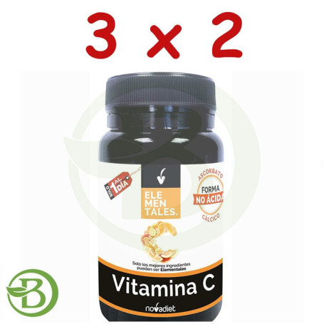 Pack 3x2 Vitamina C 1.000Mg. 30 Comprimidos Novadiet