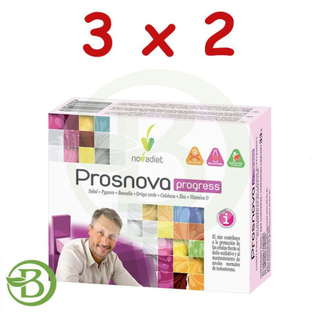 Pack 3x2 Prosnova Progress 60 Cápsulas Novadiet