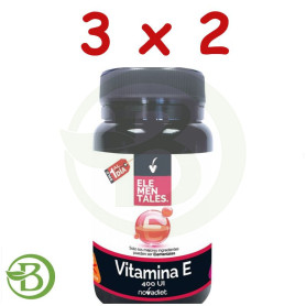 Pack 3x2 Vitamina e 60 Cápsulas Nova Diet