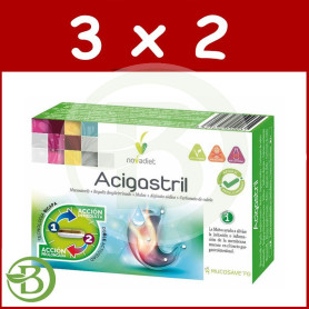 Pack 3x2 Acigastril 30 Comprimidos Nova Diet