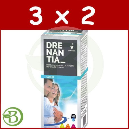 Pack 3x2 Drenantia 500 Ml Nova Diet