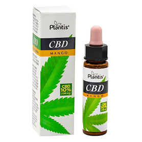 Cbd 10% Mangue Gouttes 1000Mg 10 Ml Plantis