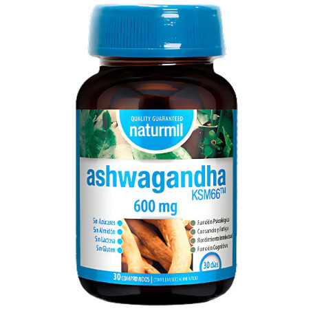 Ashwagandha 600Mg 30 Comprimés Naturmil