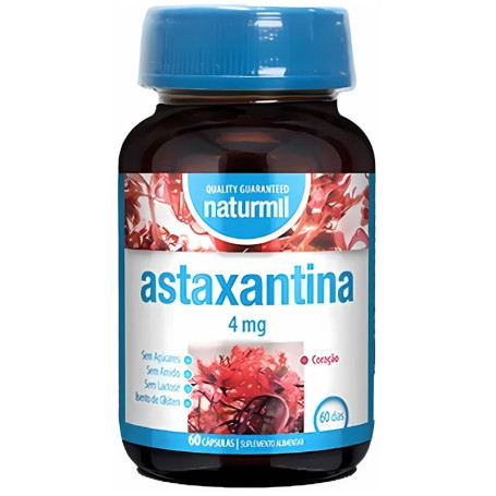 Astaxanthine Plus 4Mg 60 Gélules Naturmil