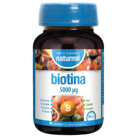 Biotine 500Mg 90 Comprimés Naturmil