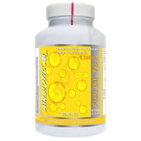 Huile de Poisson Tg 1300Mg 180 Capsules Aérobiotiques