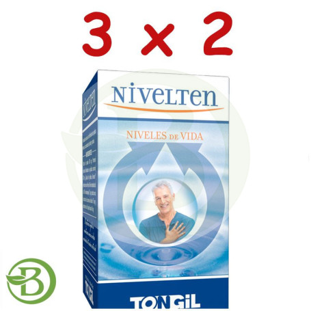 Pack 3x2 Nivelten 40 Cápsulas Tongil