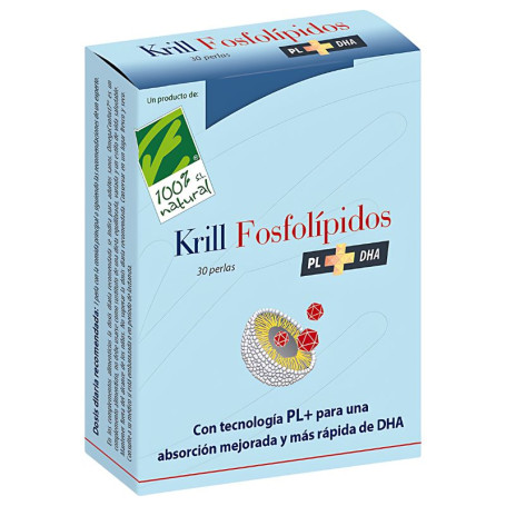 Phospholipides de Krill Pl+Dha 30 Perles 100% Naturelles