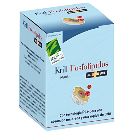 Phospholipides de Krill Pl+Dha 90 Perles 100% Naturelles