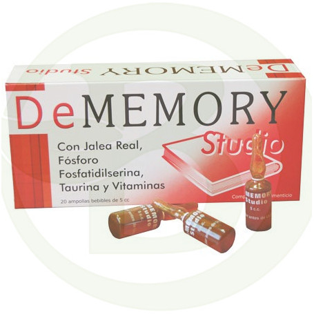 Dememory Studio 20 Ampollas Pharma OTC