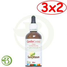 Pack 3x2 Cardio Control 100Ml. Sourate Vitasan