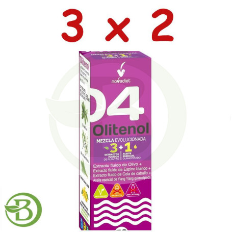 Pack 3x2 Olitenol + Aceite Esencial De Ylang Ylang 50 Ml Nova Diet