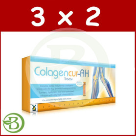 Pack 3x2 Colagen Cur Ah 20 Viales Tegor