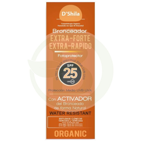 Bronzer Extrafort Spf20 200Ml. Shila