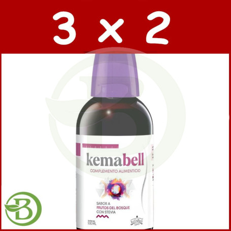 Pack 3x2 Kemabell 500 Ml Jellybell