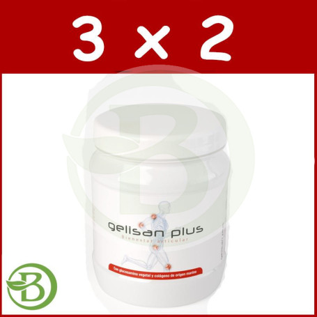 Pack 3x2 GELISAN PLUS 300Gr. PLANTIS