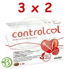 Pack 3x2 Controlcol 90 Comprimés Eladiet