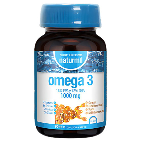 Oméga 3 18/12 1000Mg 90 Perles Naturmil