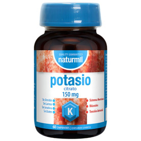 Citrate de Potassium 150Mg 60 Comprimés Naturmil