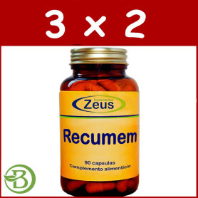 Pack 3x2 Recumem 90 Cápsulas Zeus