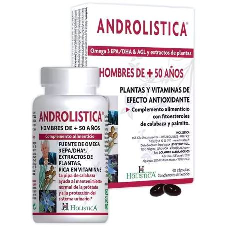 Androlistica 40 Gélules Holistica