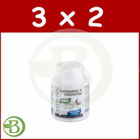 Pack 3x2 Artrosin Glucosamina y condroitina 120 Comprimidos Santiveri