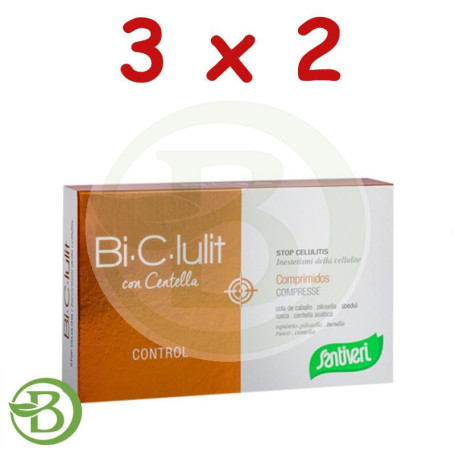 Pack 3x2 Bi-C-Lulit Control 48 Comprimidos Santiveri