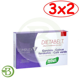 Pack 3x2 Db-Complex Garcinia+Coleus 48 Comprimidos Santiveri