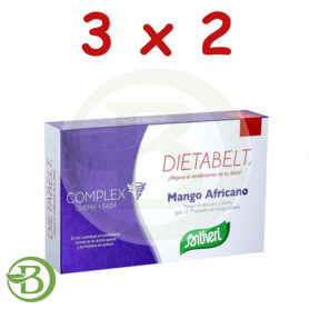 Pack 3x2 Db-Complex Mango Africano 60 Cápsulas Santiveri