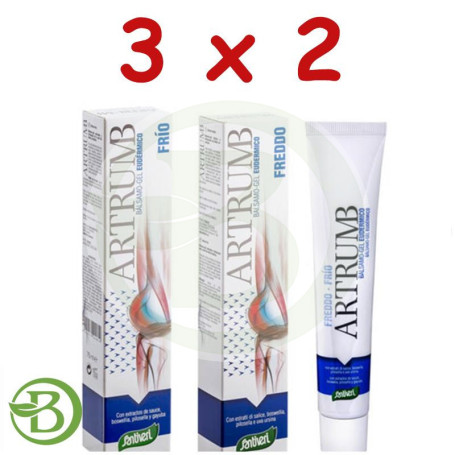 Pack 3x2 D-Crema Artrum-B Frío 75Ml. Santiveri