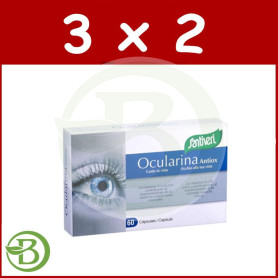 Pack 3x2 Ocularina Antiox Cápsulas 31Gr. Santiveri