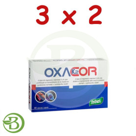 Pack 3x2 Oxacor K-2 40 Cápsulas Santiveri