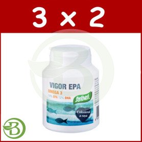 Pack 3x2 Vigor EPA 120 Perlas Santiveri