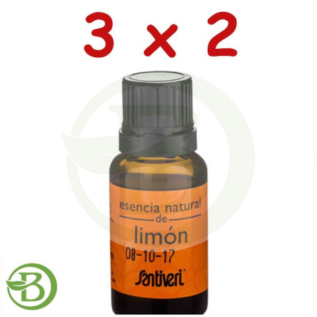 Pack 3x2 Aceite Esencial de Limón 14Ml. Santiveri