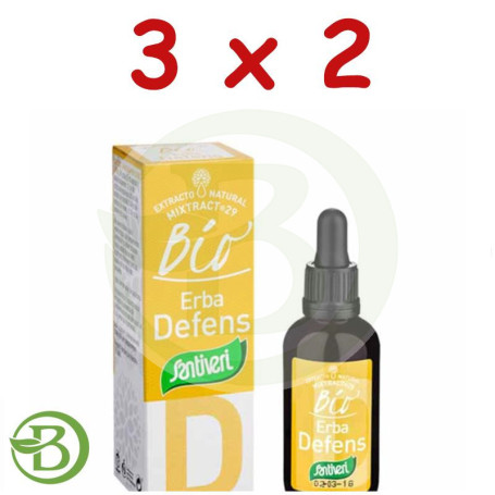 Pack 3x2 Mixtract-29 Erbadefens Bio 50Ml. Santiveri