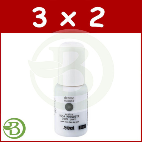 Pack 3x2 Aceite De Rosa Mosqueta 30Ml. Santiveri