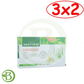 Pack 3x2 Kavagas 20 Capsulas Santiveri