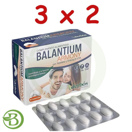 Pack 3x2 Balantium Armony 60 Comprimidos Derbós