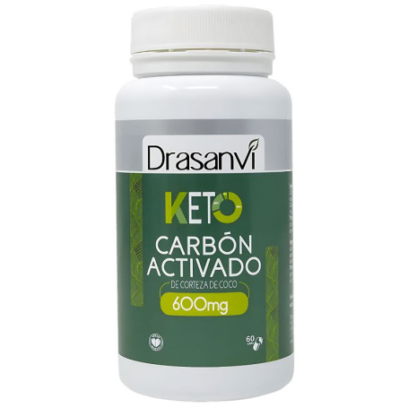 Charbon Végétal 60 Capsules Keto Drasanvi