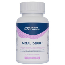 Métal Depur 60 Gélules Végétales Nutrinat Evolution