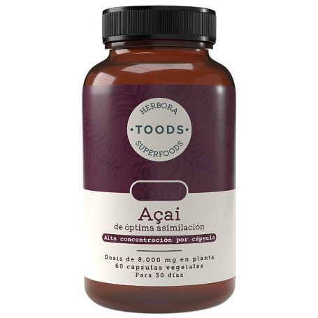 Açai 750Mg 60 Gélules Végétales Herbora