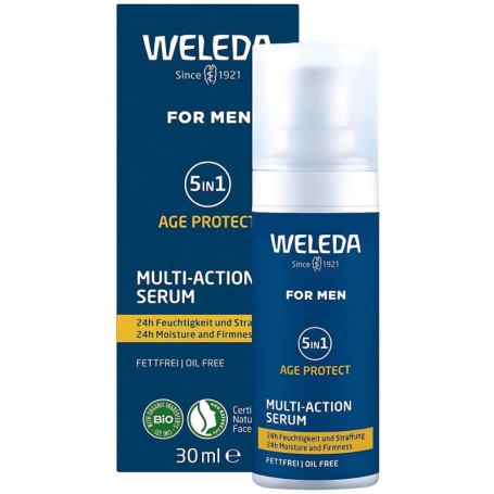 Sérum Multi-Actions 5 en 1 Pour Homme 30Ml Weleda