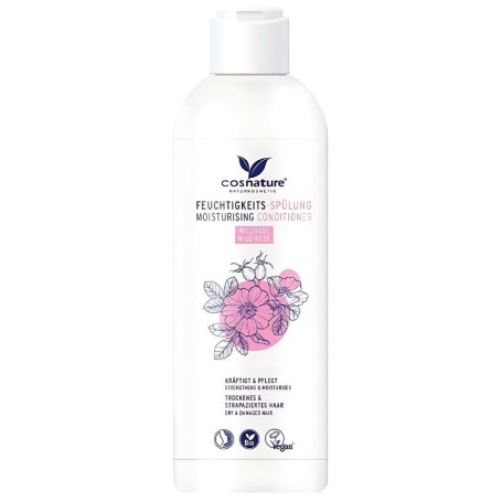 Après-Shampooing Hydratant Rose Sauvage Bio 250Ml Cosnature