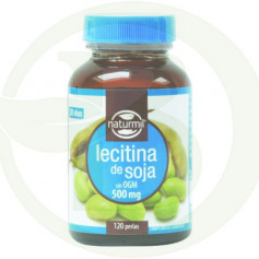 Lécithine de soja 500 mg. 120 perles Naturmil