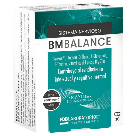 Bm Balance 30 Gélules Laboratoires Fdb