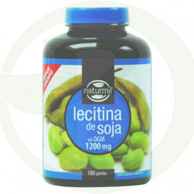 Lecitina de Soja 1200Mg. 180 Perlas Naturmil