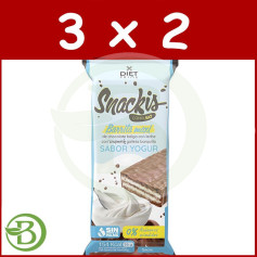 Pack 3x2 Snackis Compleat Saveur Yaourt 35 Gr Herbora